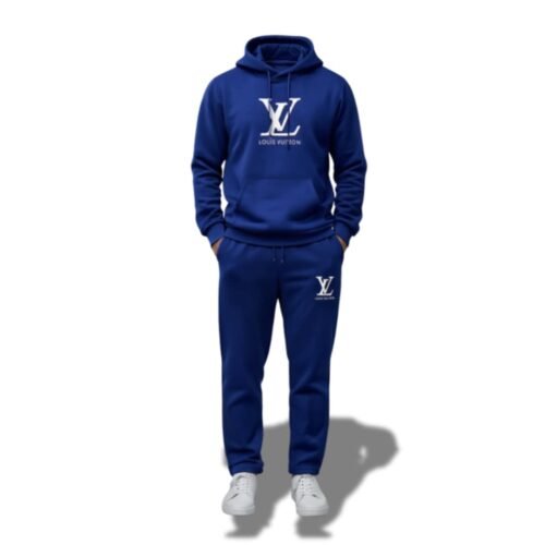 Navy Color Men Hoodie and Pant Set - Stylish winter outfit by Garmrnts point