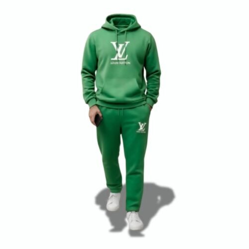 Grean color Men Hoodie and Pant Set - Stylish winter outfit by Garmrnts point